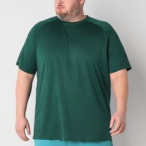 NWT Xersion EverAir Men's XLT XL Tall Athletic Short Sleeve T-Shirt Green